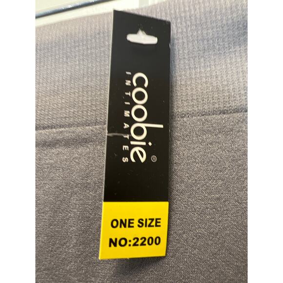 Coobie Intimates Women’s Pull‎ On High Waisted Leggings One Size Fits Gray NWT - Picture 2 of 3